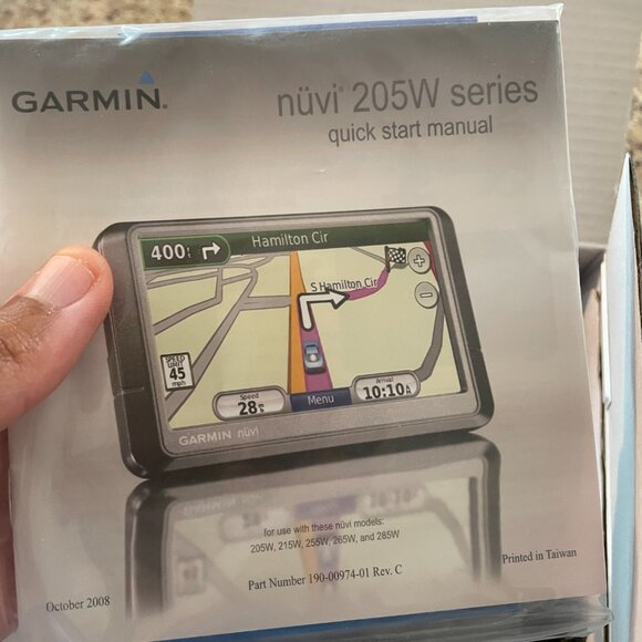 COLLECTOR Condition! Garmin NUVI 255WT. GPS Vehicle Navigation w/Window Suction. - Picture 3 of 9